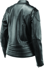 Load image into Gallery viewer, RIV094363-River Road Race Leather Jacket Black Womens - Small-Jackets - Leather-River Road