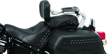 Load image into Gallery viewer, KUR7080-Kuryakyn Fixed Mounts Multi-Purpose Driver &amp; Passenger Backrest 18-Up Softail Black-Seats-Kuryakyn