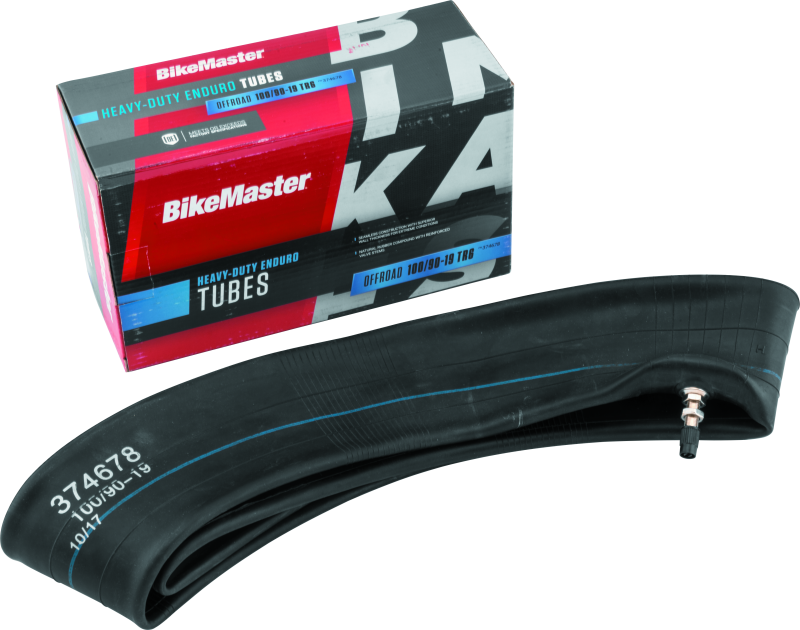 BKM374678-BikeMaster 100/90-19 TR6 Tube Extra Heavy Duty-Tire Tubes-Bike Master