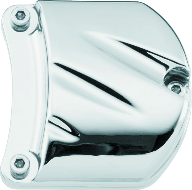 KUR9050-Kuryakyn Solenoid Cover 90-06 Big Twins 91-19 XL Sportsters Chrome-Engine Covers-Kuryakyn