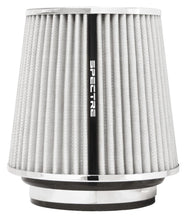 Load image into Gallery viewer, SPE8138-Spectre Adjustable Conical Air Filter 5-1/2in. Tall (Fits 3in. / 3-1/2in. / 4in. Tubes) - White-Air Filters - Universal Fit-Spectre
