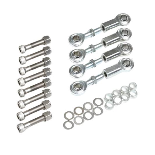 PRG67.50.0480-Progress Tech 97-13 Chevrolet Corvette (C5/C6) 3-Piece End Link Kit (Pair) - Front & Rear-Sway Bar Endlinks-Progress Technology
