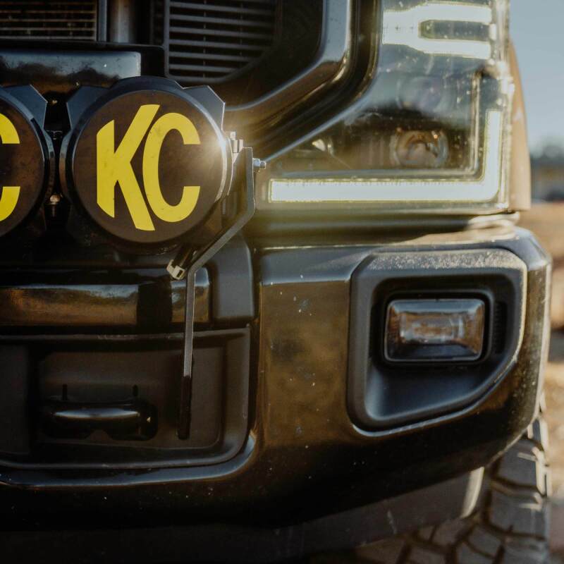 KCL7356-KC HiLiTES 17-24 Ford Super Duty GEN 4-5 Light Bar Mount Front Bumper-Light Mounts-KC HiLiTES