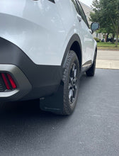 Load image into Gallery viewer, RALMF81-UR-BLK-MBK-Rally Armor 23-24 Kia Sportage Black UR Mud Flap w/ Metallic Black Logo-Mud Flaps-Rally Armor