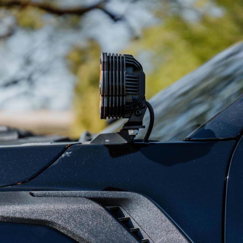 KCL7337-KC HiLiTES 2021+ Ford F150/Raptor/Lightning Gen 3 Pillar / Ditch Bracket Set-Light Mounts-KC HiLiTES