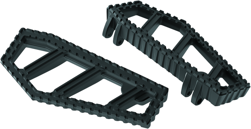 KUR3595-Kuryakyn Riot Floorboards Satin Black-Footpegs-Kuryakyn