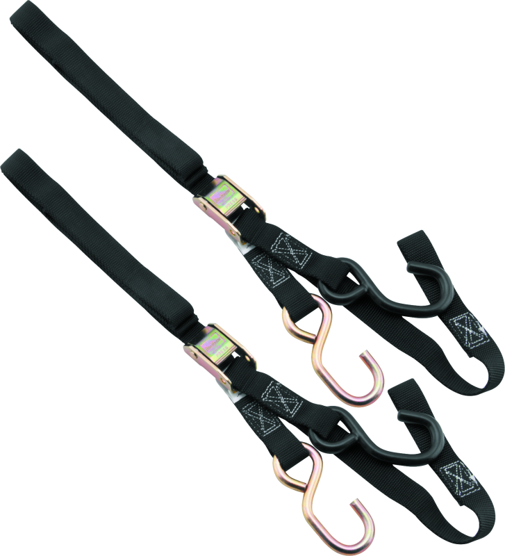 BKM100514-BikeMaster Tiedown Integrated Softhook - Black-Cargo Tie-Downs-Bike Master