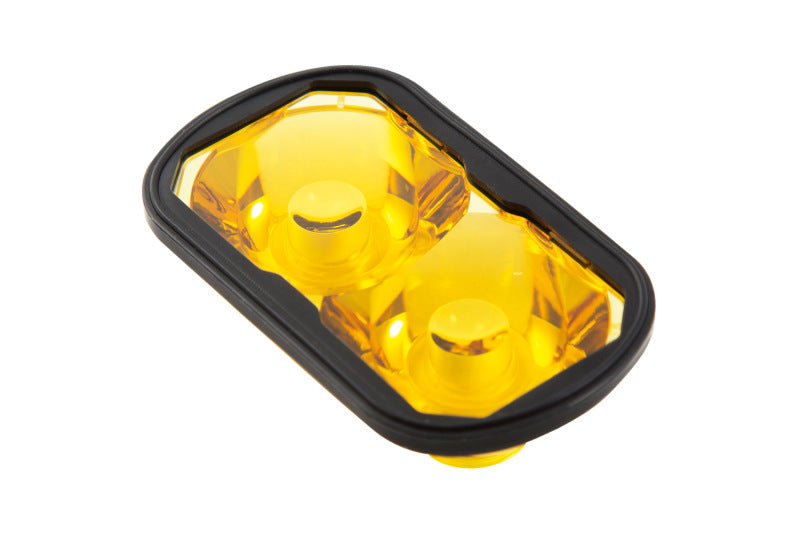 Diode Dynamics Stage Series 2 In Lens Flood - Yellow-Light Accessories and Wiring-Diode Dynamics