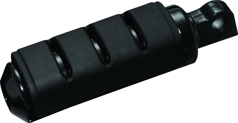 KUR7560-Kuryakyn Trident Small Peg With Male Adapter Gloss Black-Footpegs-Kuryakyn