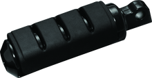 Load image into Gallery viewer, KUR7560-Kuryakyn Trident Small Peg With Male Adapter Gloss Black-Footpegs-Kuryakyn