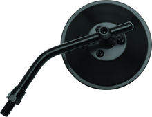 Load image into Gallery viewer, BKM600801-BikeMaster 4in Adjustable Round Mirror 10mm - Each - Black-Side Mirrors-Bike Master