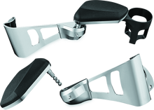 Load image into Gallery viewer, KUR8955-Kuryakyn Passenger Armrests 14-23 Touring Models Chrome-Armrests-Kuryakyn