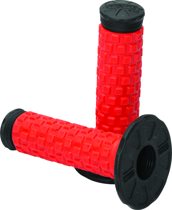 PTR025047-ProTaper Pillow Top Grips - Red/Black-Grips-ProTaper