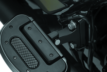 Load image into Gallery viewer, KUR8895-Kuryakyn Non-Pivot Splined Peg Adapter Harley-Davidson Models Black-Footpegs-Kuryakyn