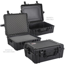 Load image into Gallery viewer, Go Rhino XVenture Gear Hard Case w/Foam - Large 25in. / Lockable / IP67 - Tex. Black-Cargo Boxes &amp; Bags-Go Rhino