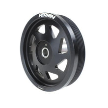Load image into Gallery viewer, PERPSP-ENG-104BK-Perrin 19-21 Subaru WRX / 16-18 Forester Lightweight Crank Pulley (FA/FB Engines w/Large Hub) - Blk-Pulleys - Crank, Underdrive-Perrin Performance