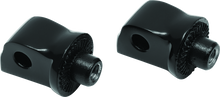 Load image into Gallery viewer, KUR8924-Kuryakyn Splined Passenger Peg Adapter Black-Footpegs-Kuryakyn