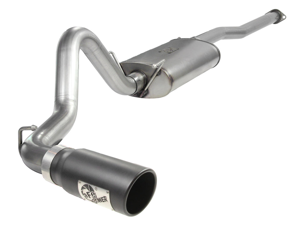 aFe aFe MACHForce XP Exhausts Cat-Back SS-409 EXH CB Toyota Tacoma 05-13 V6-4.0L (Blk Tip)