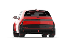 Load image into Gallery viewer, RALMF117-UR-BLK-PBL-Rally Armor 2025+ Hyundai Ioniq 5 N Black Mud Flap w/ Light Blue Logo-Mud Flaps-Rally Armor