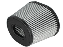 Load image into Gallery viewer, aFe aFe MagnumFLOW Pro Dry S Air Filters 4F x (9x6-1/2)B x (6-3/4x5-1/2)T (INV) x 6-1/8 H in