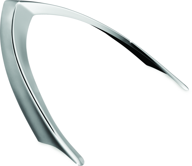 KUR7697-Kuryakyn Tail Light Top Trim Indian Models Chrome-Light Bars & Cubes-Kuryakyn