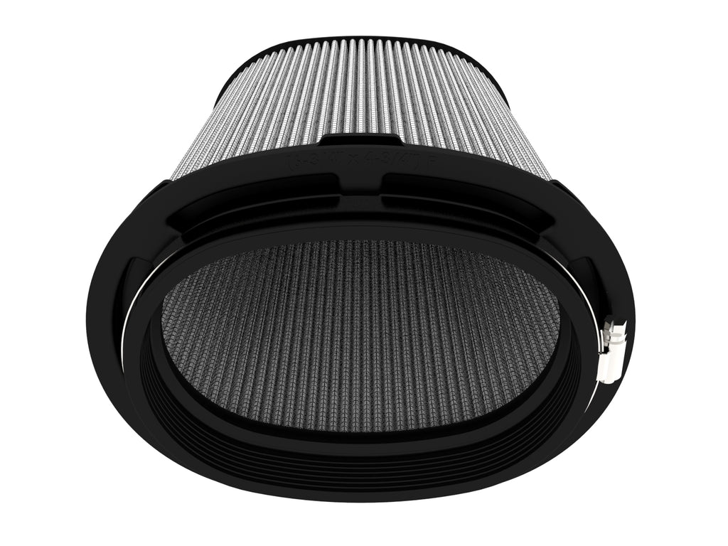 aFe aFe Magnum FLOW Pro DRY S Air Filter 6.75x4.75 Flange 8.25x6.25 Base (Mt2) 7.25x5 Top 8.5 Height