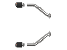 Load image into Gallery viewer, aFe aFe 2023 Nissan Z V6-3.0L (tt)Takeda Stainless Steel Axle-Back Exhaust System w/ Carbon Fiber Tip