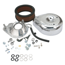 Load image into Gallery viewer, S&amp;S Cycle 93-99 BT/91-03 Sportster Models Teardrop Air Cleaner Kit for S&amp;S Super E/G Carb-Air Intake Components-S&amp;S Cycle