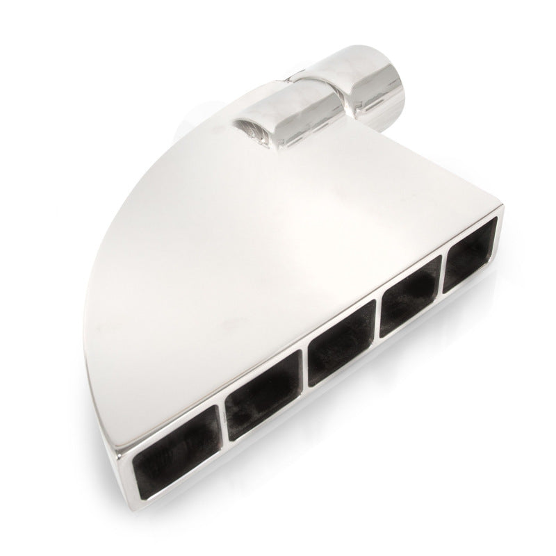 SSW801250-WG-Stainless Works Boxxter Exhaust Tips 2 1/2in ID Inlet 1.5in x 8.5in 90 Degree-Tips-Stainless Works