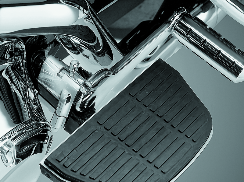 KUR7926-Kuryakyn Passenger Floorboard Brackets Chrome-Footpegs-Kuryakyn