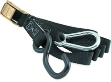 Load image into Gallery viewer, BKM100537-BikeMaster Tiedown Carabiner Softhook - Black-Cargo Tie-Downs-Bike Master