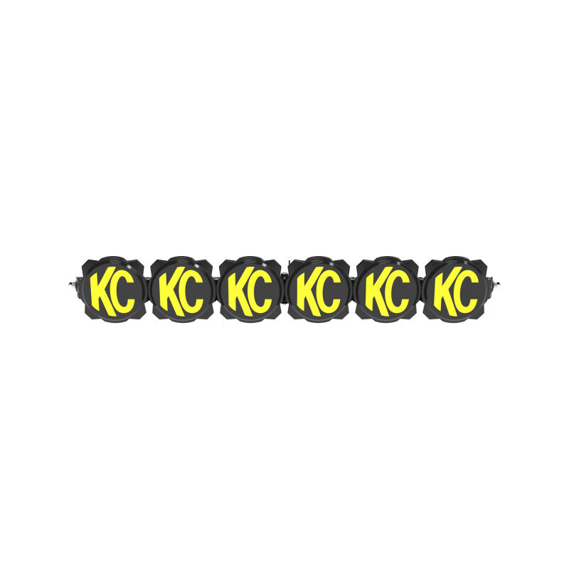 KCL91422-KC HiLiTES Gravity Titan LED Light Bar for Bronco Bumper - 39in. (6-Light)-Light Bars & Cubes-KC HiLiTES