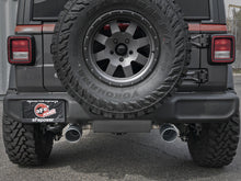 Load image into Gallery viewer, aFe aFe Rebel Series 409 Stainless Steel Cat-Back Exhaust 18-21 Jeep Wrangler JL 2.0L (t) - Black Tip