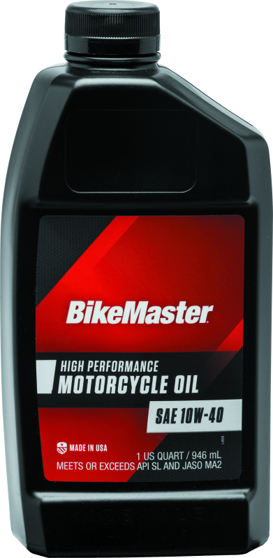 BKM532310-BikeMaster 10W40 Performance Oil - Quart-Motor Oils-Bike Master