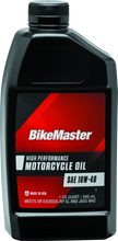 Load image into Gallery viewer, BKM532310-BikeMaster 10W40 Performance Oil - Quart-Motor Oils-Bike Master