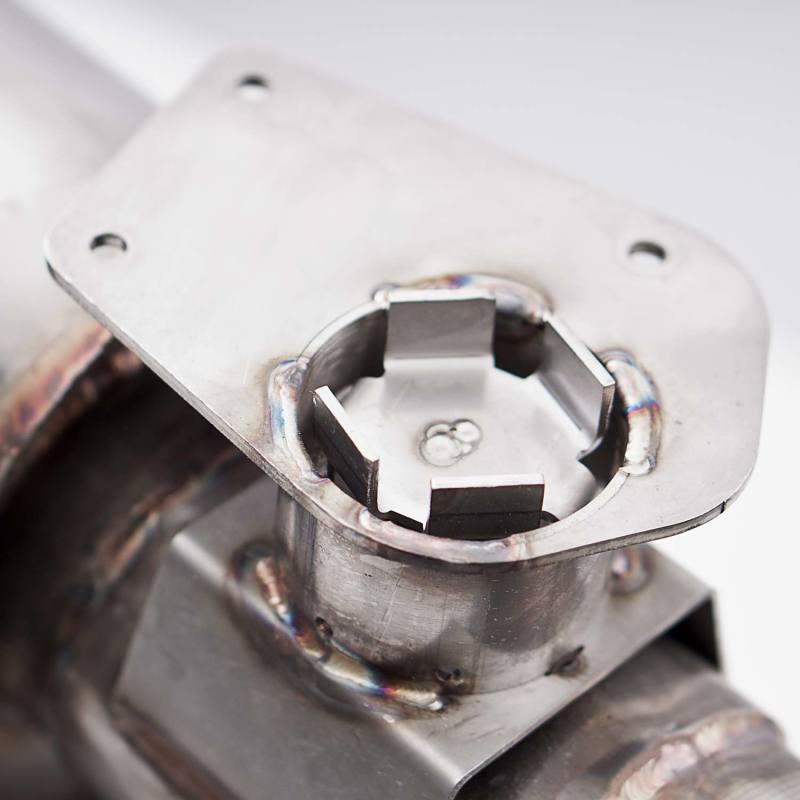 SSWCA16RVMKSPCL-Stainless Works 2016+ Chevy Camaro SS 3in Legend Perf Connect Axle Back w/Valve & 4in Quad Tips-Axle Back-Stainless Works