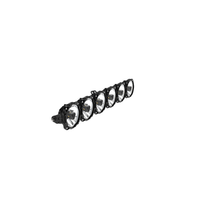 KCL91422-KC HiLiTES Gravity Titan LED Light Bar for Bronco Bumper - 39in. (6-Light)-Light Bars & Cubes-KC HiLiTES