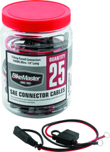 Load image into Gallery viewer, BKM152492-BikeMaster Sae Wire w/Fuse - 25Piece Tub-Battery Chargers-Bike Master
