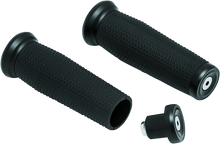 Load image into Gallery viewer, KUR5947-Kuryakyn Thresher Grip Metric Black-Grips-Kuryakyn