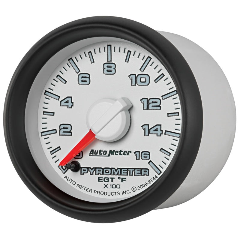 Autometer Factory Match 52.4mm Full Sweep Electronic 0-1600 Deg F EGT/Pyrometer Gauge-Gauges-AutoMeter