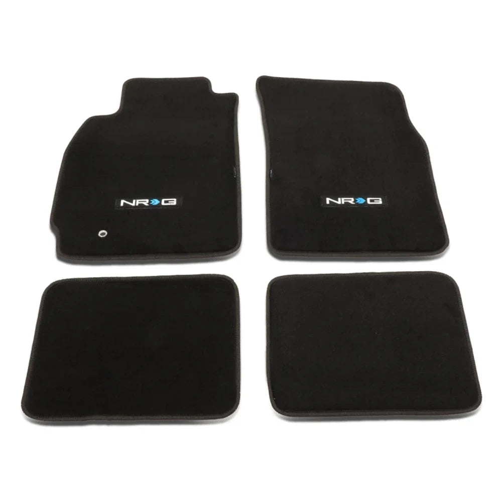 NRG Floor Mats - 03-05 Evo 8 (Evolution Logo) - 4pc. - NRG FMR-500