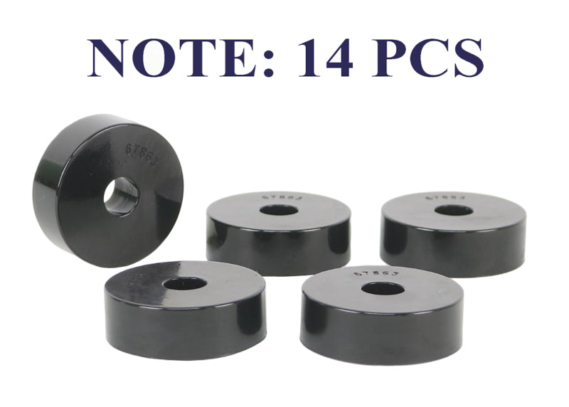 Whiteline-Whiteline 1959-1973 Jeep CJ5 Body Mount Bushing Set