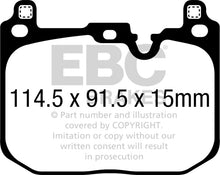 Load image into Gallery viewer, EBCDP42393R-EBC 2018+ BMW X2 Yellowstuff Front Brake Pads-Brake Pads - Performance-EBC