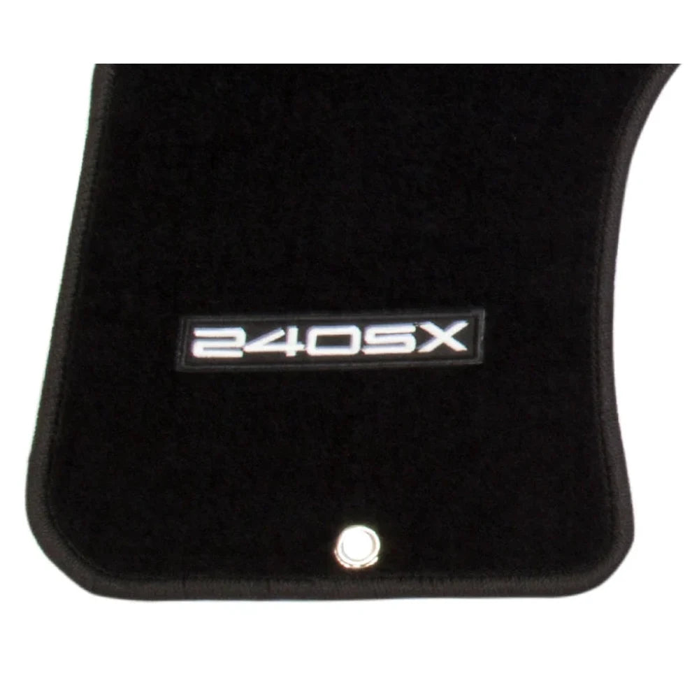 NRG Floor Mats - 89-98 Nissan 240SX (240SX Logo) - 2pc. - NRG FMR-240