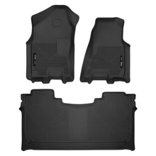Load image into Gallery viewer, Husky Liners 19-22 Dodge Ram 1500 Crew Cab X-Act Contour Front &amp; Second Seat Floor Liners - Black - Husky Liners HSL54608