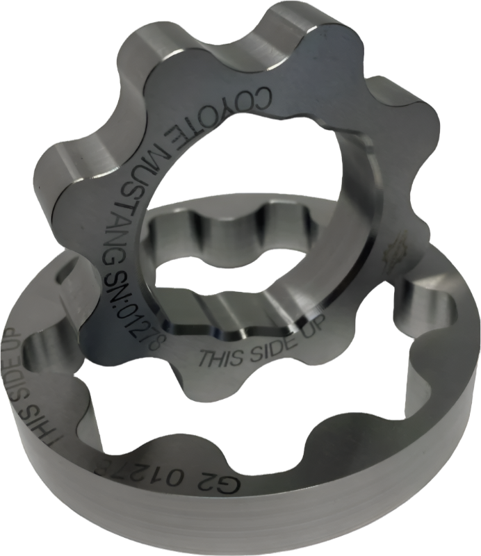 BOUCM-OPG-MUSTANG-M-Boundary 2011+ Ford Coyote Mustang/GT350 V8 Billet Oil Pump Gear - MartenWear Treated-Oil Pumps-Boundary