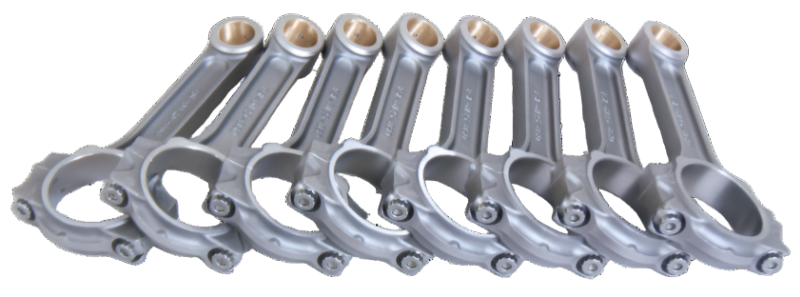 EAGFSI6125O-Eagle Chevrolet LS 4340 I-Beam Connecting Rod 6.125in (Set of 8)-Connecting Rods - 8Cyl-Eagle