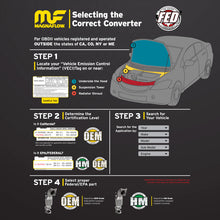 Load image into Gallery viewer, MagnaFlow 21-711 Direct-Fit Catalytic Converter - 2014-2019 Ford Fiesta 1.6L - image 26