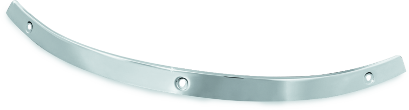 KUR1387-Kuryakyn Smooth Windshield Trim 14-Up Touring Chrome-Exterior Trim-Kuryakyn