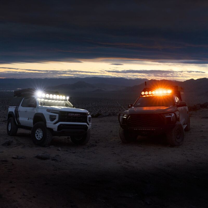 KCL91418-KC HiLiTES Gravity Titan LED Light Bar - 50in. (8-Light)-Light Bars & Cubes-KC HiLiTES
